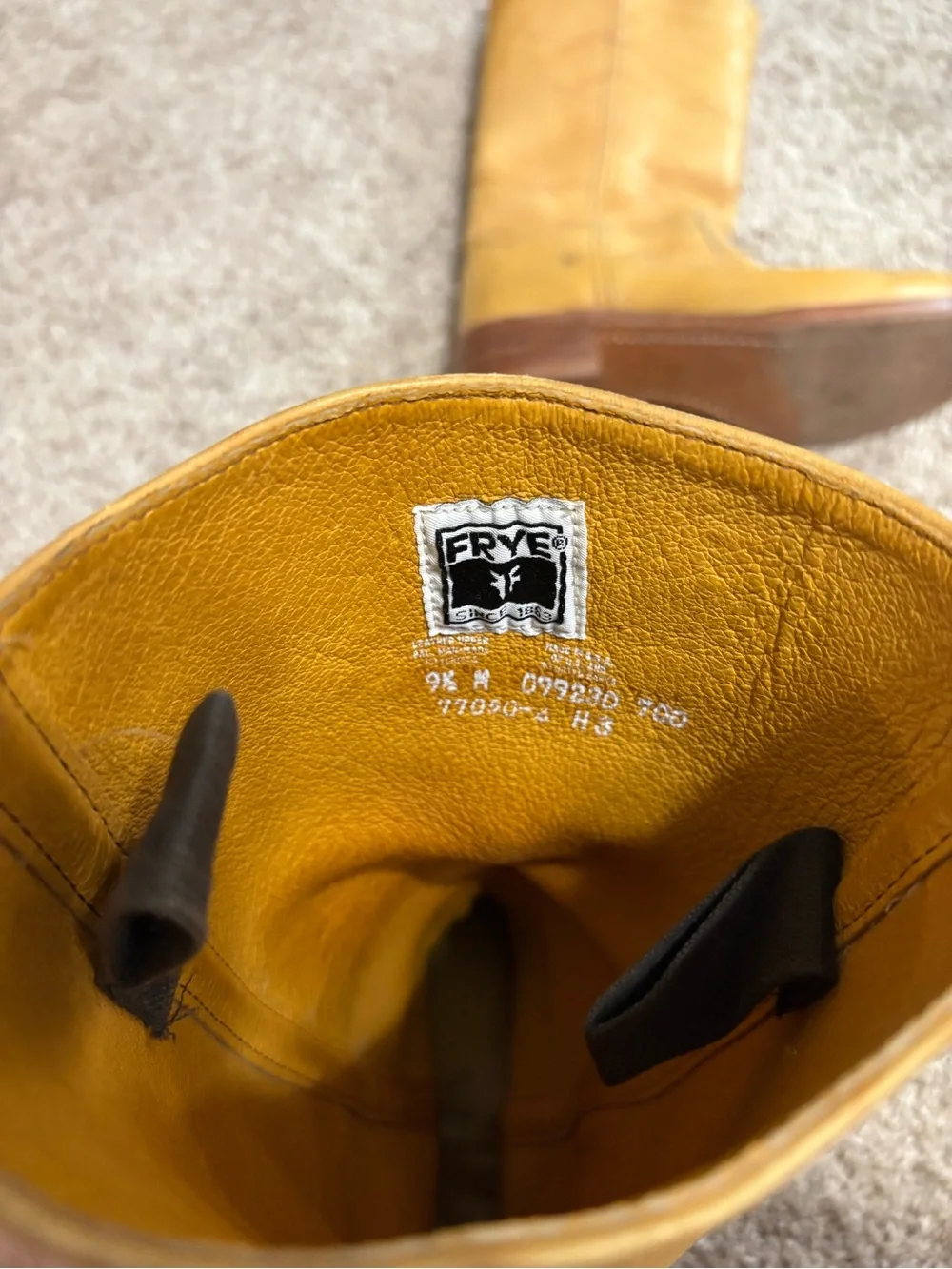Frye Campus Boots Black Label